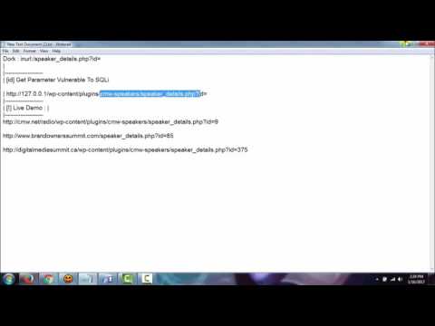 Wordpress cmw speakers Plugin SQL injection Vulnerability