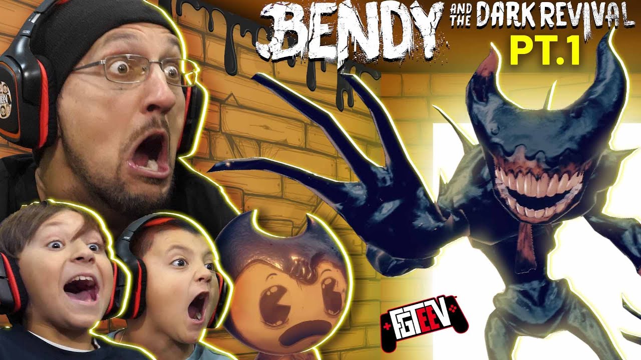 DARK REVIVAL BENDY IS HERE (this game is scary..)