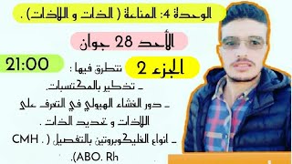 المراجعة العامة مناعة ( الذات واللاذات ) الجزء الثاني