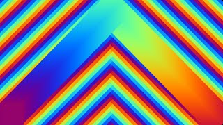 Rainbow Figure 8 Screensaver | NO LOOPS 4k 60FPS - 1 hour!