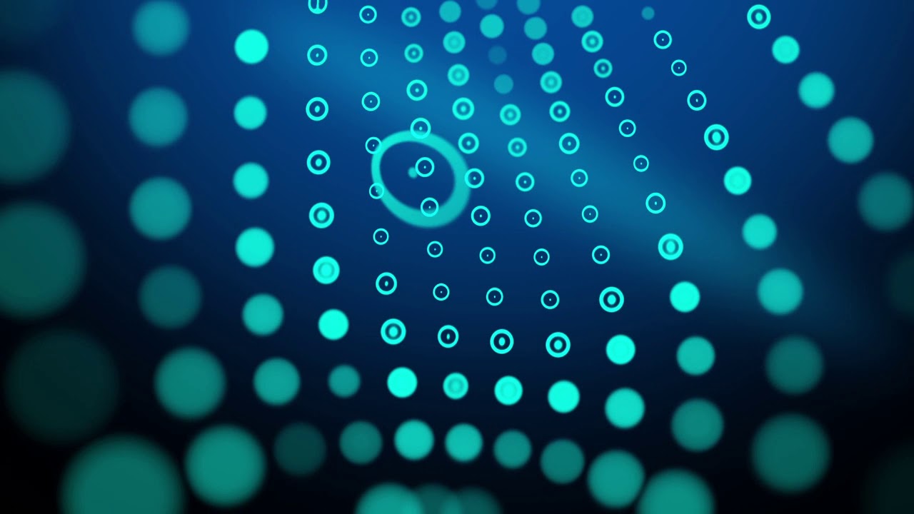 4K Geometric Circles ~ Colorful Abstract Moving Background ~ Live Wallpaper