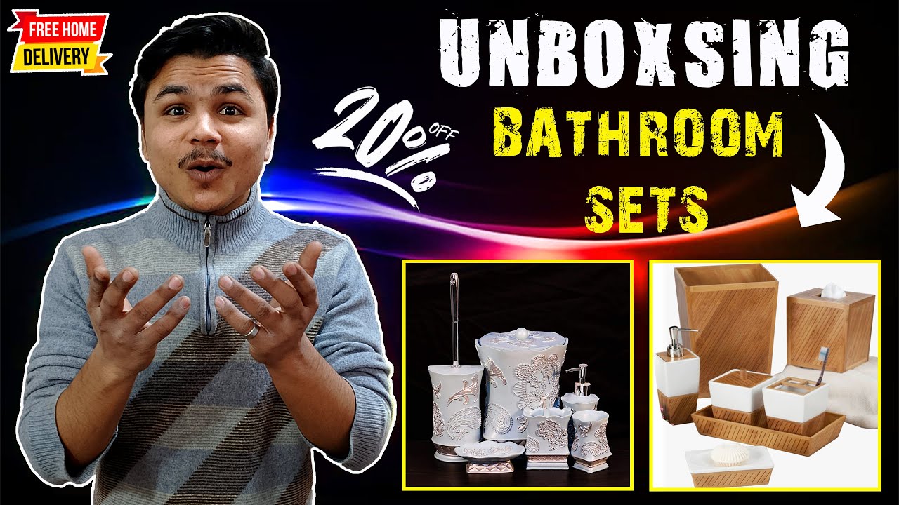 Bathroom Sets in pakistan | Bathroom Accessories Set || #ramzanbhai ...