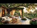 Beautiful Garden Morning Jazz 🌿Relaxing Jazz Piano with Cozy Flower Room Ambience for Calm and Focus