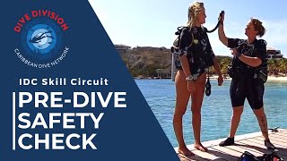 PADI IDC Skill Circuit: Buddy Check - Pre-Dive Safety Check (Revised Instructor Development Course)