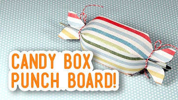 We R Memory Keepers Candy Box Punch Board