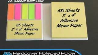 Promotional Items: Hardcover Notepad Holder