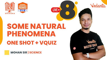 Some Natural Phenomena - One shot + VQuiz | CBSE Class 8 Science | Mohan Sir| Vedantu