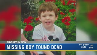 Missing boy found dead