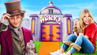 TRAPPED in WONKA'S Factory!