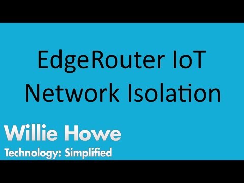 EdgeRouter IoT/Guest Network Isolation