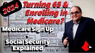 Turning 65 in 2024 & Enrolling in Medicare? Medicare Sign Up + Social Security Explained