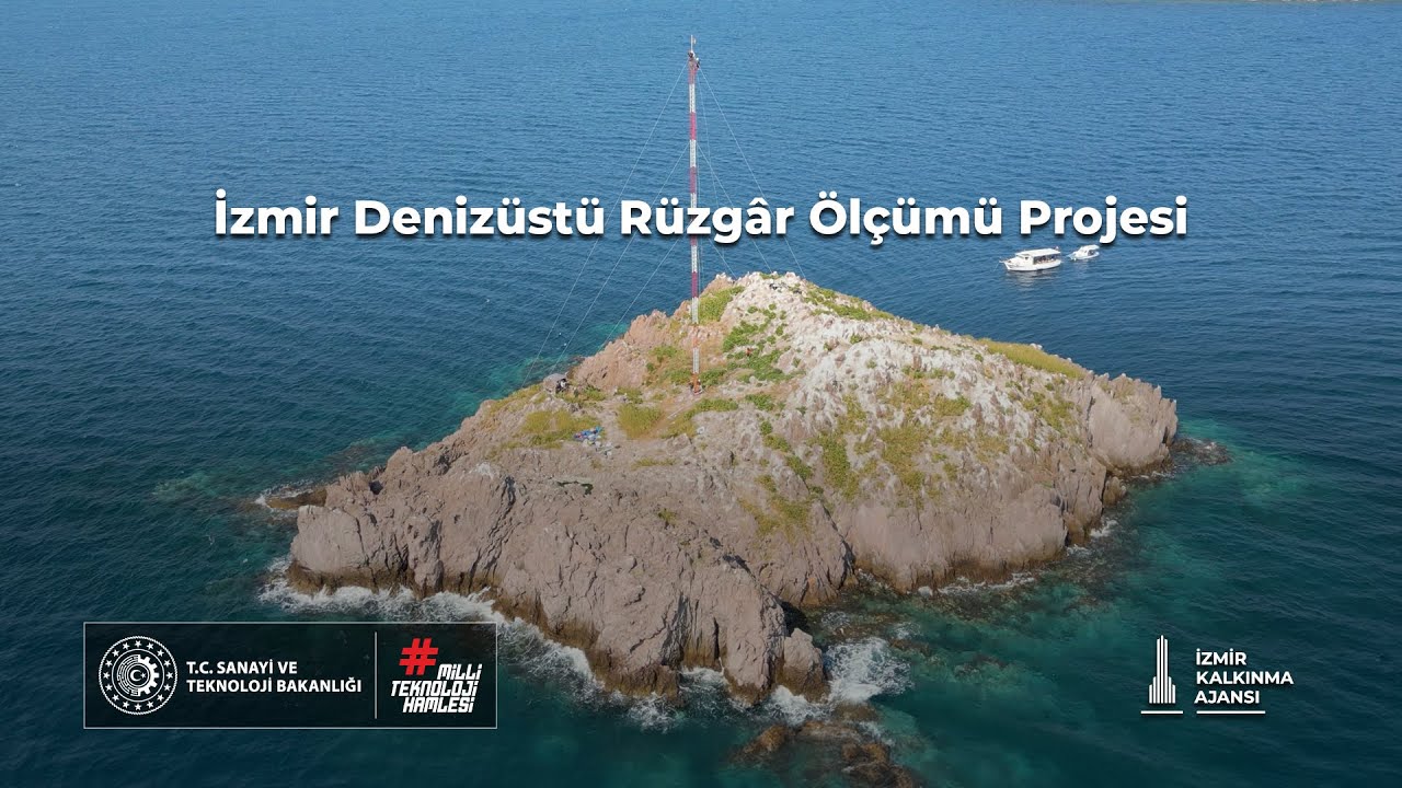 Türkiye’nin İlk Denizüstü Rüzgâr Ölçüm Direği Aliağa’da Kuruldu