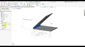 Déplié en tôlerie : calcul des pertes au pli