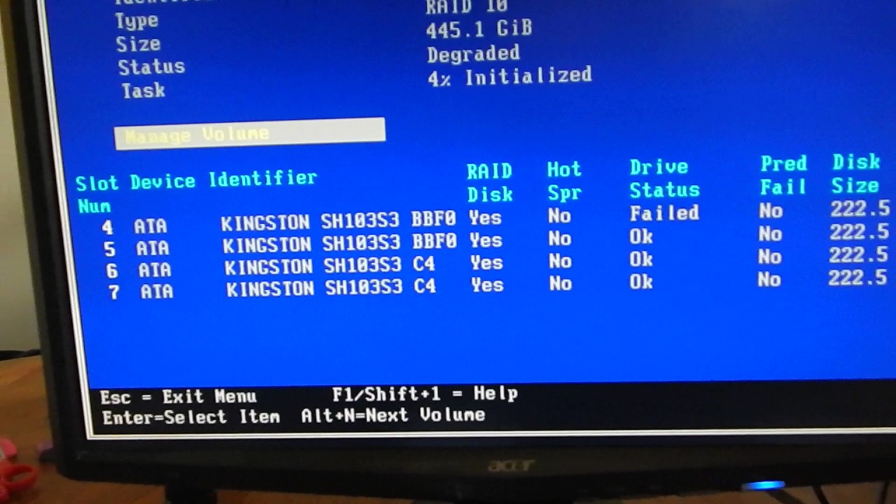 HYPER X SANDFORCE DRIVER FAILURE