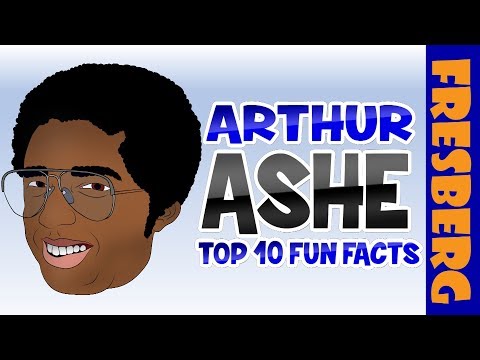 Arthur Ashe was a winner at Wimbledon & the US Open! Watch our Top 10 Fun Facts to Learn!