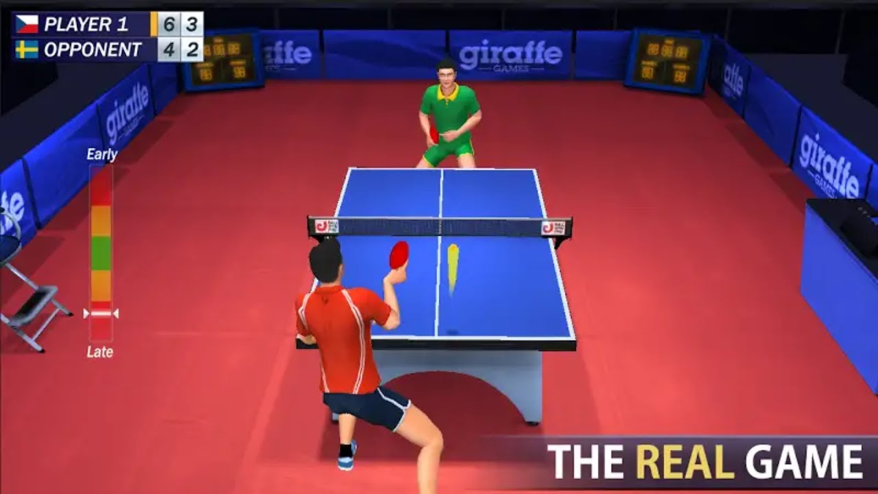 Top 10 Best Ping Pong/Table Tennis games for android and ios 2018