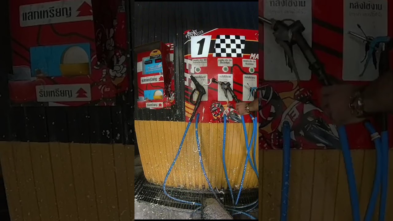 wash your bike in thailand   