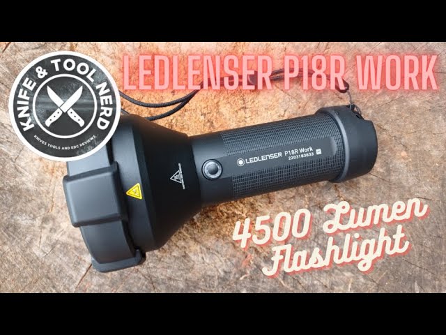 LEDLenser P18R Work Rechargeable Flashlight