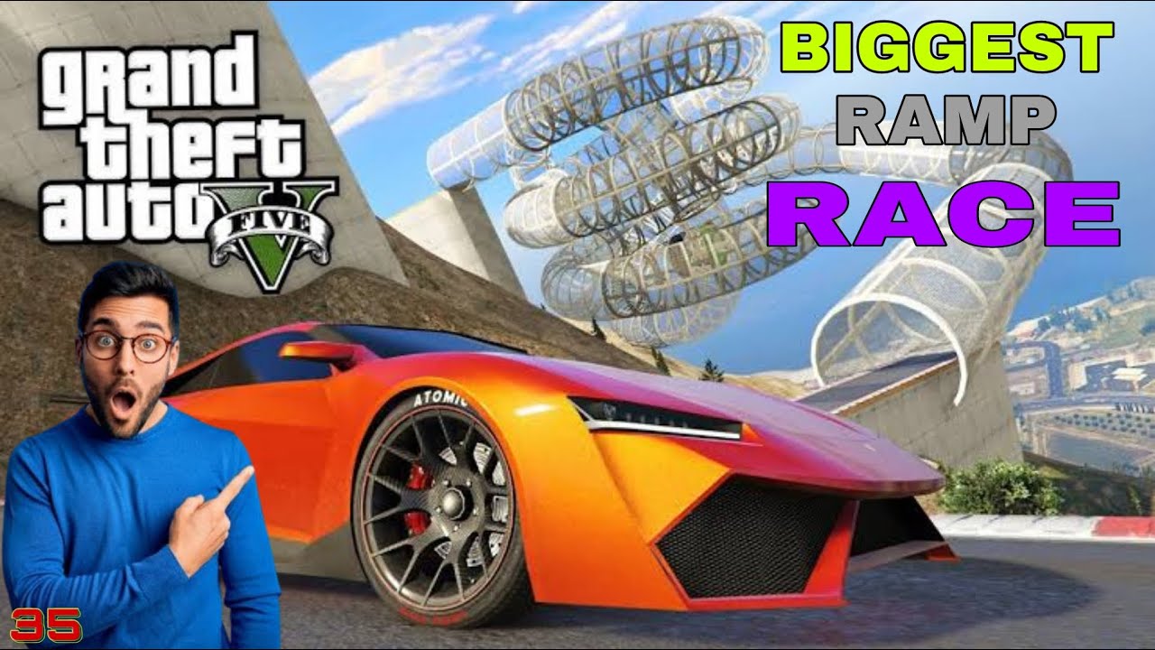 #35 GTA 5 | Biggest Ramp Race Challenge π± @themev #gtavmodes #gta5 # ...