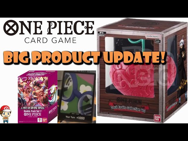 New Devil Fruit Collection! OP-OP Fruit! Double Pack DON!! Revealed! One  Piece TCG Product Update! - YouTube