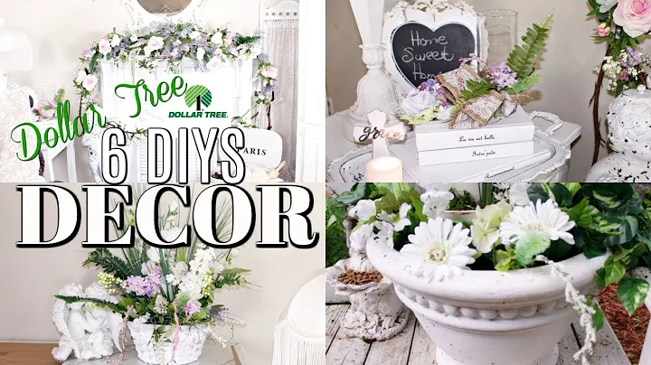 6 DIY DOLLAR TREE SUMMER CHIC DECOR CRAFTS 🌿 FRENCH FARMHOUSE/ BRIDAL/ Olivia's Romantic Home