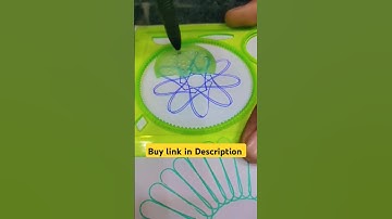 Quick Spirograph Tutorial: Easy Geometric Art for Beginners 🎨#Spirograph #SatisfyingArt #RelaxingArt