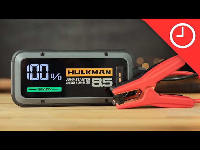 Hulkman Alpha 85S Review: Powerful smart jump starter EDC for your car 
