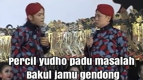 Percil Yudho Padu Masalah Bakul Jamu Gendong