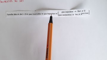 L’UTILITÉ du DÉTERMINANT : ses APPLICATIONS - Méthode & Exemples - Algèbre maths Prépa Licence