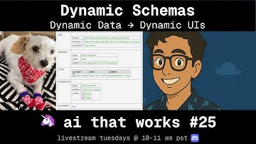 🦄 Dynamic Schemas: #25