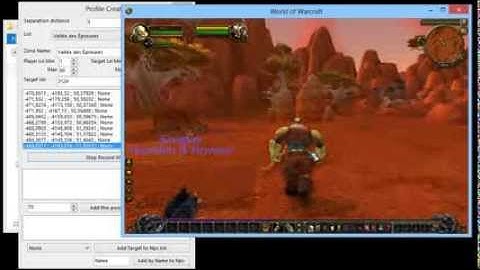 WRobot - Grinder - Use and Create Profile