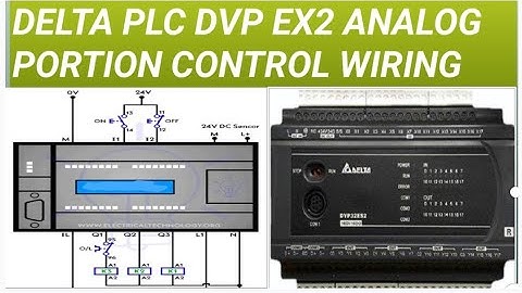 Delta PLC analog Module Control wiring #Delta #wiring