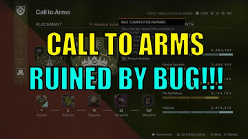 CALL TO ARMS RUINED BY SCORE BUG - IF YOU ARE 550 YOU LOSE SCORE AND CANT REACH MAX - Top 1% Glitch