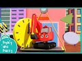 🚧Find the Shapes 🚜 | Digley and Dazey | Kids Construction Truck Cartoons