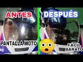 45 Restaurar PANTALLA Moto💡 Pulir cúpula rallada y dejar nueva fácil y barato