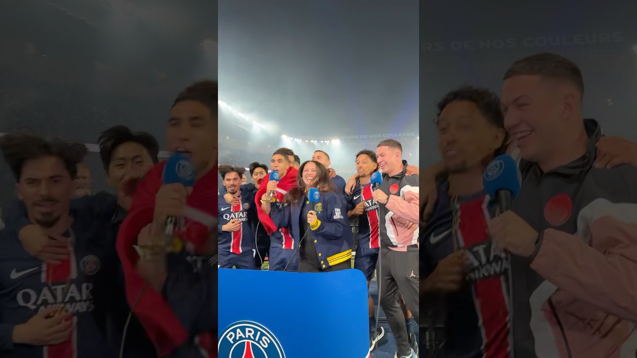 « CHAMPION MON FRÈRE » 😁 #psg #ligue1