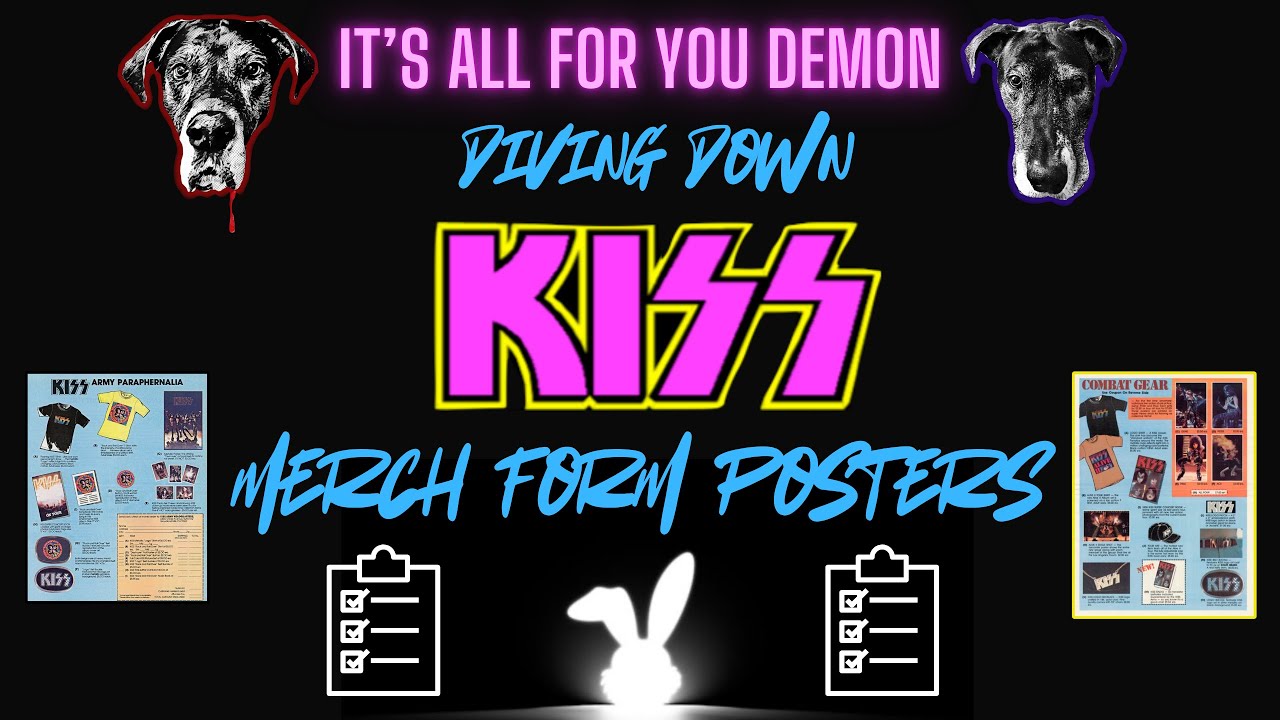 KISS Nerd Fun - Turning Every KISS Merch Form Into a Poster Checklist
