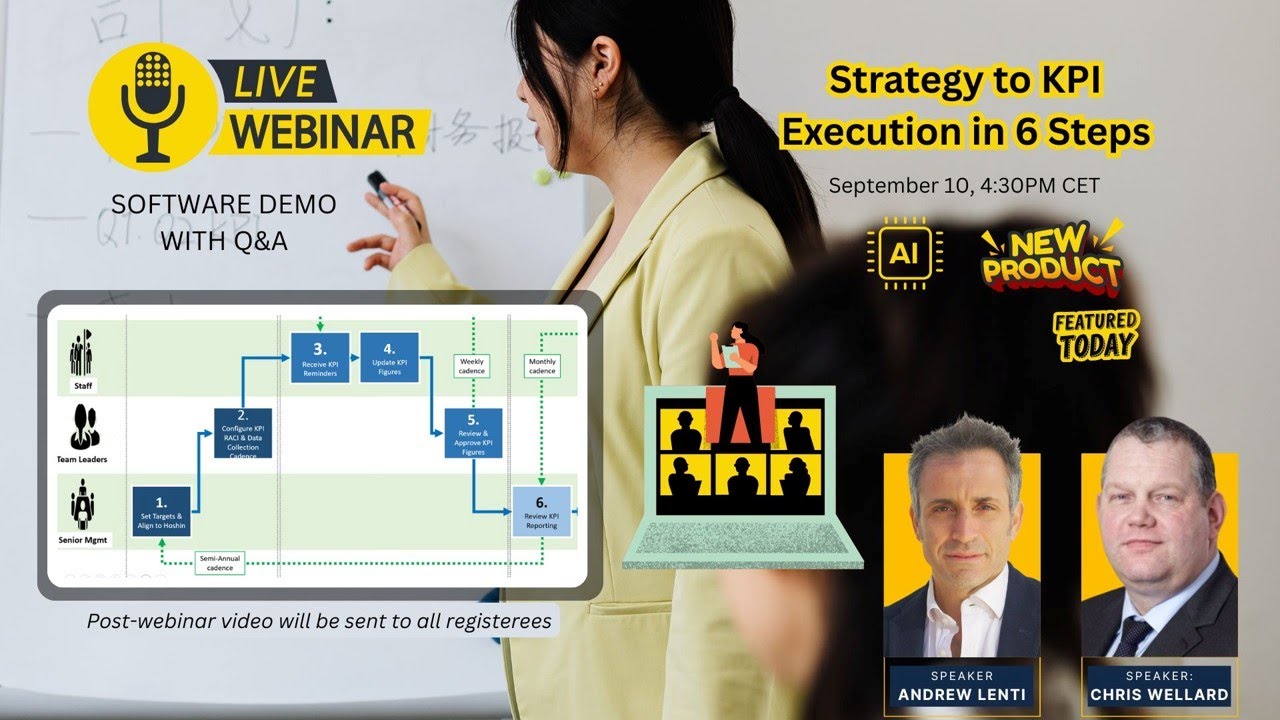 From Strategy to KPI Execution in 6 Steps | Presto PDCA Webinar Highlights