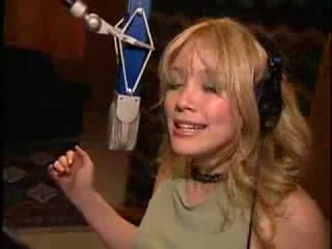 HILARY DUFF Recording in Studio Metamorphosis Album - YouTube Hilary Duff Metamorphosis