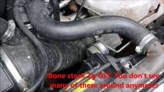 2g Eclipse Spyder GST Injen Intake Install (with hacked airbox!) 2g Eclipse E Bay Air Intake Install Sound Comparison