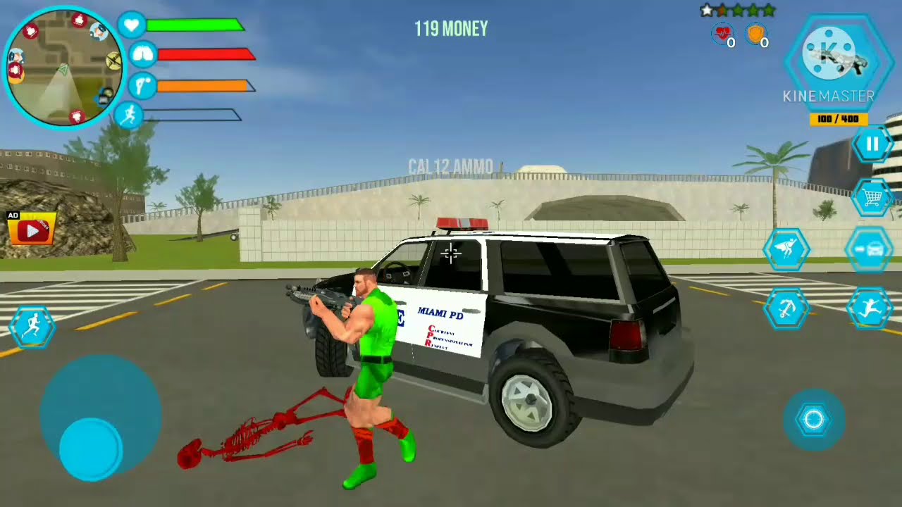 : Spider Rope :Hero Man :Game Play