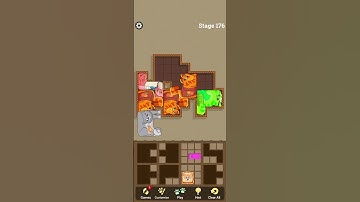 Puzzle Cat Level 176 #shorts #short #gaming #games #cat