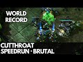 StarCraft 2 WoL - Mission 17 (Cutthroat) - Speedrun (Brutal)