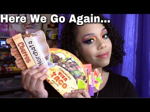 Glamlite Viva Mexico Collection | Taco Palette | Churros & Horchata Lips| Margarita Lashes | Review