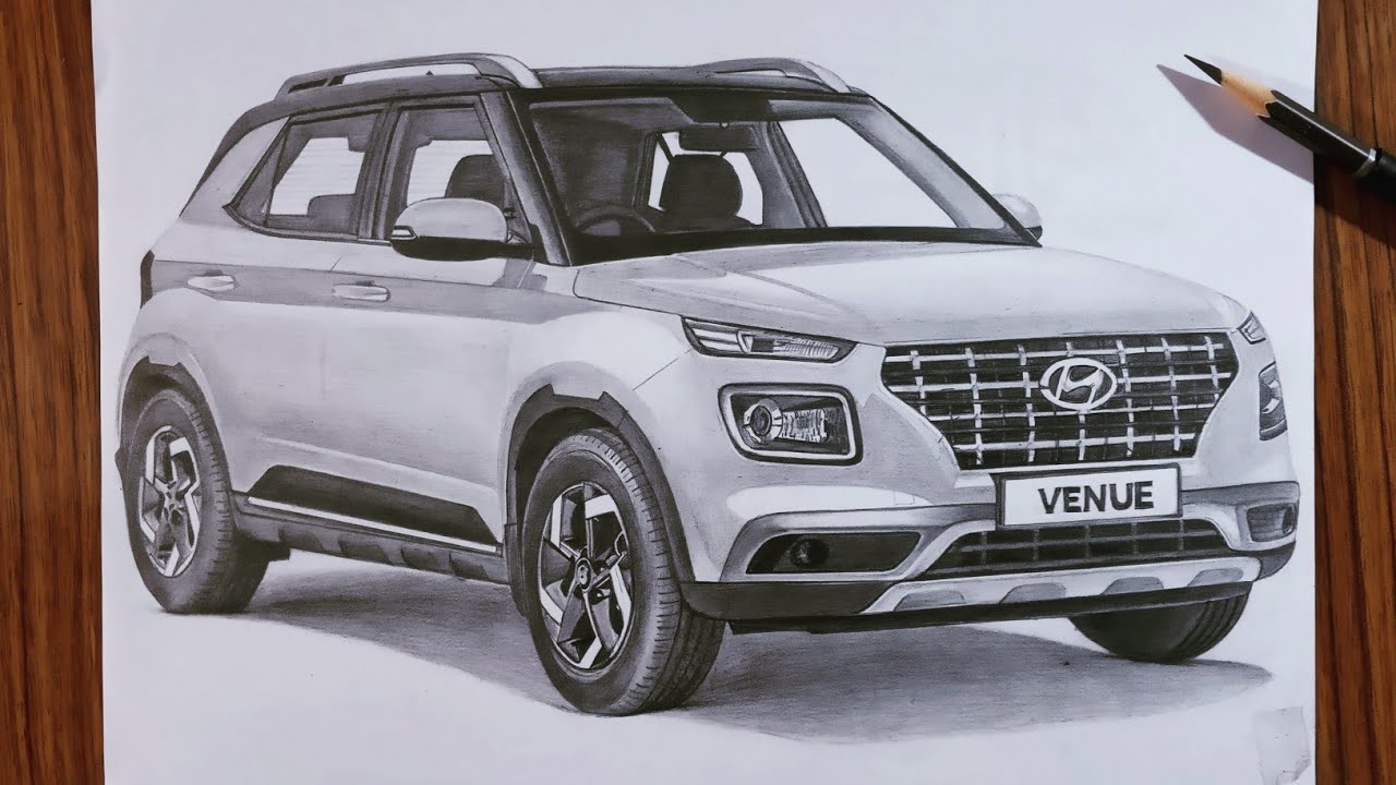 Hyundai Venue Sketches Revealed Ahead Of Unveil  MotorBeam