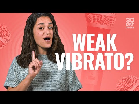 How to make your vibrato STRONG - beginner singing lesson