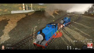 THOMAS THOMAS WORKING TOGETHER! - FENCHURCH BLACK TRAINZ! - TRAINZ RAILROAD SIMULATOR