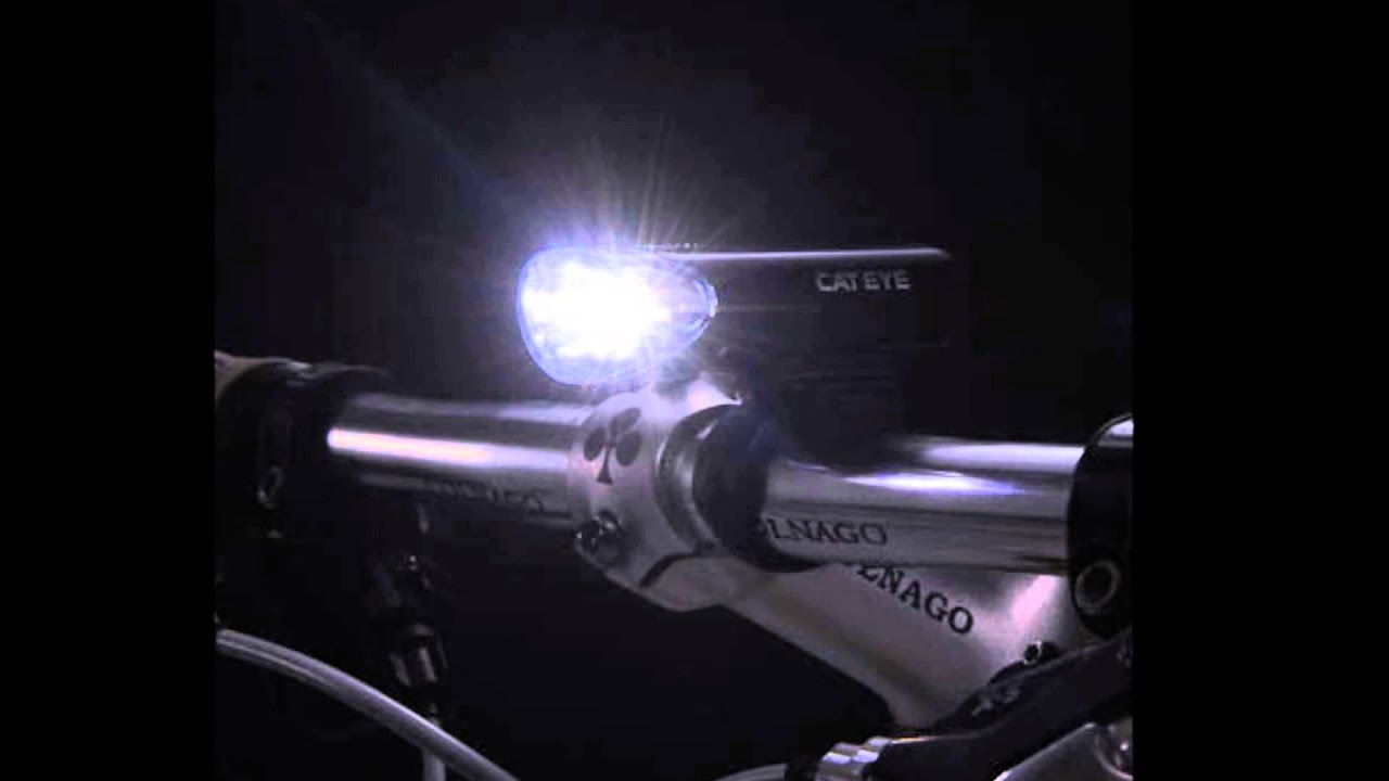 vejkryds Pol Forøge Cykellygte Cateye HL-EL135 3 LED 150 Candela (DKK 149,00)