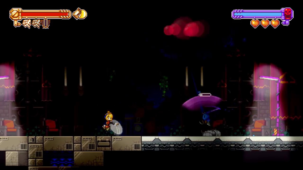 Iconoclasts Boss 11 - Possessed Thunk + SIlver (Harder Mode)