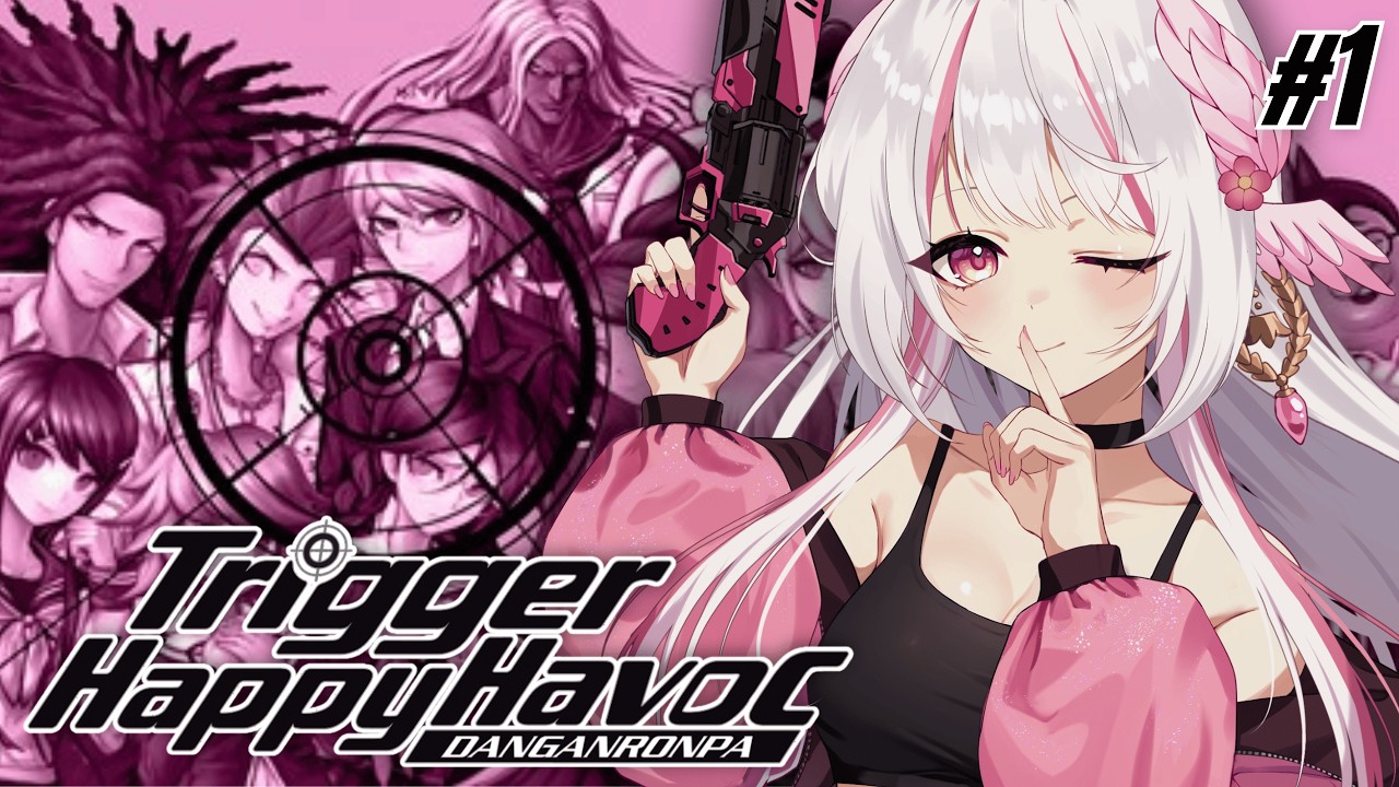 【Danganronpa: Trigger Happy Havoc】FIRST TIME PLAYTHROUGH -- EP 01
